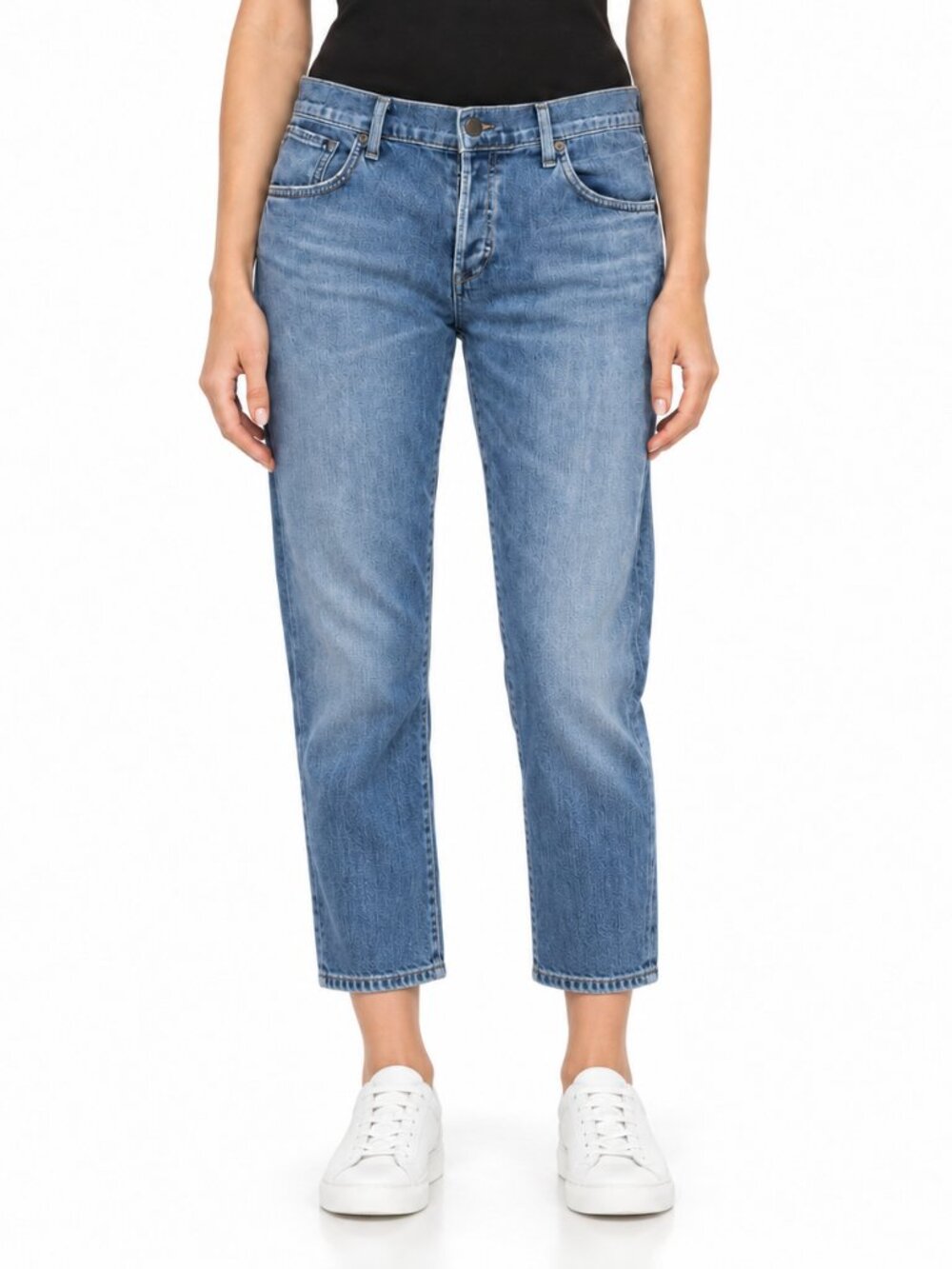 Citizens of Humanity Skyler Low Rise Y2K Jeans Crop Light Wash 27 Waist